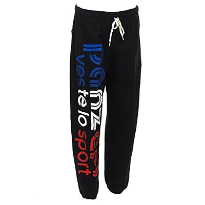 Panzeri - Uni h noir/bbr jersey - Pantalon de survêtement - Noir - Taille L