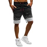 Produp Fashion Mens Fitness Camouflage Patchwork Bodybuilding Tasche Haut Kurze Sporthose Comfoutable Sport Pullover