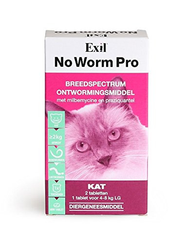Preisvergleich Produktbild Exil No Worm Pro Katze 2 Tabletten