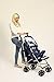 My Babiie Billie Faiers Signature Range MB01BS Lightweight Stroller (Blue Stripes)