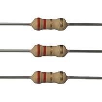 E-Projects 25EP51422K0 22k Ohm Resistors, 1/4 W, 5% (Pack of 25