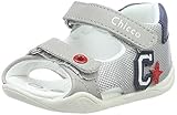 footprints schuhe trier  Chicco Jungen Giorgino Durchgängies Plateau Sandalen, Grau (Grigio 950), 19 EU