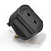 Price comparison product image Shaver Adapter, UK Plug, Fused, 1A, Black / EJC Avenue