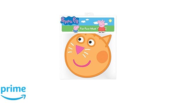 Home Furniture Diy Hats Masks Candy Cat Officially Licensed Single Card Party Fun Face Mask From Peppa Pig