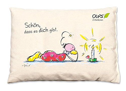 Oups Zirbenkissen: Schön, dass es dich gibt