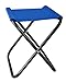 Produktbild Iso Trade Klapphocker Angelstuhl Camping Klappstuhl Anglerstuhl Falthocker Campinghocker #2264, Farbe:Blau