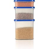 Buy Cutting EDGE Modular Kitchen Storage Container Oval Set with Plain ...