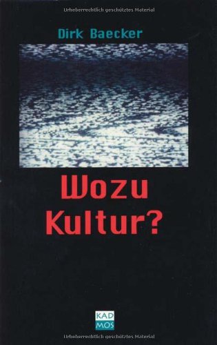 Download Wozu Kultur? Download Wozu Kultur?