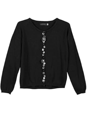 Catimini Mädchen Strickjacke Cardi Tric Uni