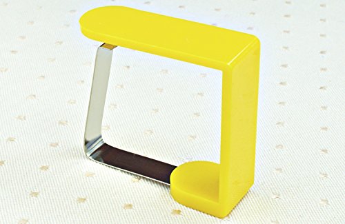 Preisvergleich Produktbild ASIS nettrade Tischtuchklammern Kunststoff (8Stück / 1Set) Gelb