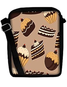 Snoogg , Damen Umhängetasche mehrfarbig multi