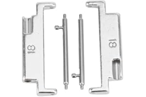 Zerodis Metal Watch Band Adapter Stylish Connection Adapter for Smartwatches with 18-22mm Watch Connectors