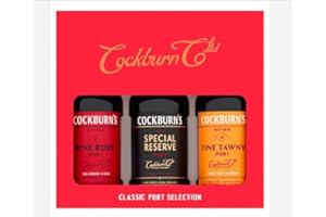 Vintage Marque Cockburns Classic Port Selection Gift Pack 3 x5cl