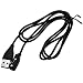 Produktbild USB Ladekabel Ladegerät Kabel Magnetisch Für Pebble Smart Watch 1 Meter Schwarz