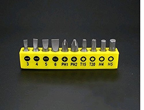 1 Flexible Welle Bits Extention ENLI Schraubendreher Bohrerhalter Flexibler Biegsame Schaft mit 4/1 Batch Kopfhülse 290mm - 9