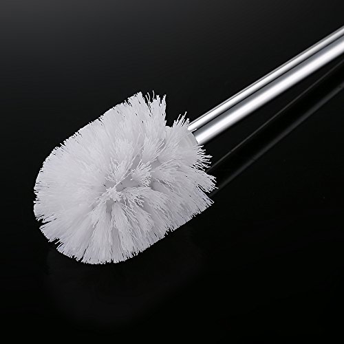 Homelody Toilettenbürste Bürstengarnitur Bürste Halter WC-Bürste Klobürste-Set WC-Garnitur,Toilettengarnitur Toilettenbürstengarnitur zur Wandmontage - 4