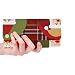 Produktbild Christmas Design Icons Set Frauen Trifold Brieftasche Lange Geldbörse Kreditkarteninhaber Fall Handtasche