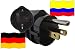 Produktbild Reise-Adapter KOLUMBIEN auf Deutschland CO - GER Travel Plug KOLUMBIEN-Reise (Schutzkontakt, 2200Watt)