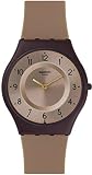 Swatch Damen Digital Quarz Uhr mit Plastik Armband SFC106