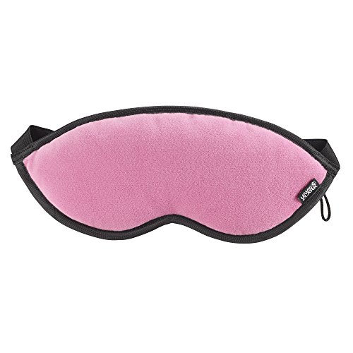 Comfort Eye Mask With Adjustable Straps Blocks Out All Light , Pink, One Size
