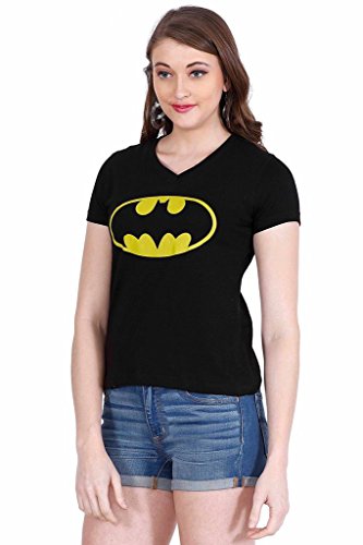 Krystle Batman Printed Womens Black T-Shirt RS.249 (64.00% Off) - Amazon