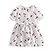 Produktbild Sommerkleid für Mädchen, kurzärmlig, Kirschmotiv, Gr. 2-3T