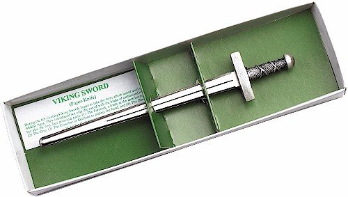 Preisvergleich Produktbild Viking Wikinger Schwert Brieföffner, 14,5 cm