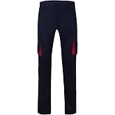 Velilla 103024S; Stretch bicolour multi-pocket trousers