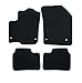 Produktbild RAU AMROS0530 Fussmatten schwarz für Volkswagen Caddy Kombi mit 1 Schiebetür Baujahr ab Februar 2004 mit Mattenhalter (für Knebel zum Drehen) vorne