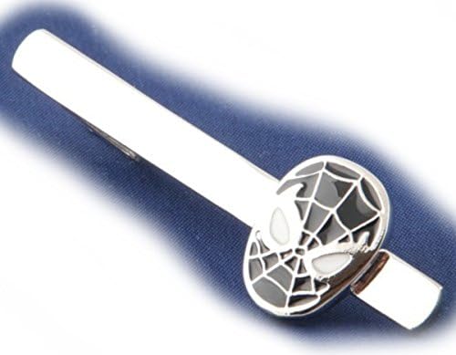 Super Hero Tie Clips (Spiderman Black)