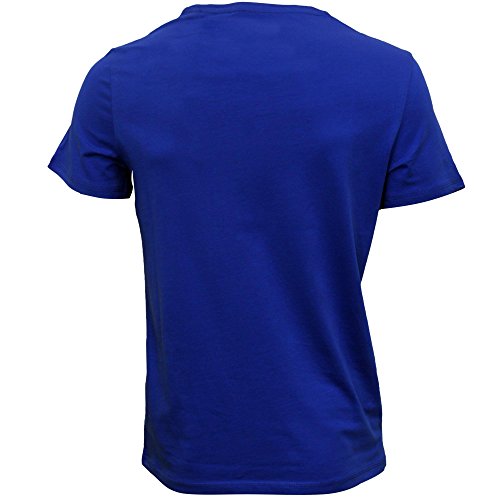 royal blue guess shirt