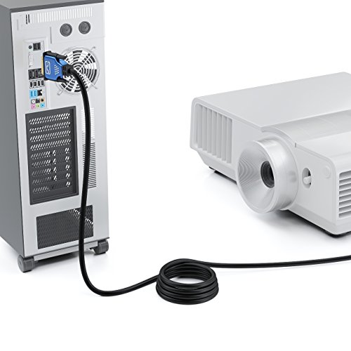 deleyCON 2m HQ DVI zu DVI Kabel – DVI-D Dual Link – 1080p / Full-HD / 3D Ready – DVI auf DVI Adapterkabel – 2 meter - 5