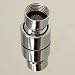 (3869-i) 8 INCH STAINLESS STEEL BATHROOM SQUARE SILVER PRESSURIZE RAINFALL