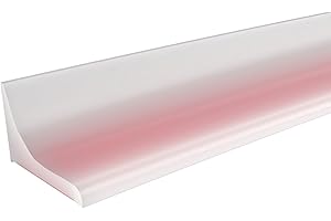 ORMEIN Barriera doccia ferma acqua, Silicone Bagno Acqua Barriera per Doccia a Bordo Vasca, Pieghevole Doccia per Barriera Stop Acqua Soglia, Bordo Doccia per Bagno (Trasparente, 5M)