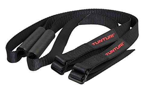 Tunturi Farmer Walk Handles Hantelschlaufen, Schwarz, One Size