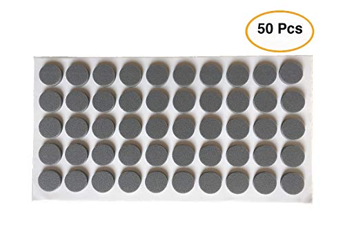 Preisvergleich Produktbild Möbelpuffer 50 Stück Gummi selbstklebend 10 mm Anschlagpuffer Elastikpuffer Schutzpuffer Türpuffer Gummipuffer Anschlagdämpfer Wandpuffer Küchenschrank Türpuffer Türstopper