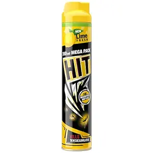 HIT Flying Insect Killer - Mosquito & Fly Killer Spray | Lime Fragrance | Instant Kill | Protection from Dengue & Malaria, 700ml