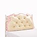 Produktbild WCUI Bedside Rückenlehne Lace Fancy Double Big Kissen Core Back Pad Waschbar 120CM, 150CM Sofa Lange Kissen Kissen Little Soft Kissen Lendenwirbel Wählen ( Farbe : #3 , größe : 120CM )