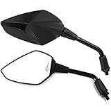 Instrucciones de montaje: los espejos suministrados tienen una rosca derecha M10 con una inclinación de 1,25, lo que es estándar en casi el 90% de las motocicletas. Además recibirá en esta oferta el adaptador de rosca adecuado para montaje en el modelo indicado en el título de la oferta: 1 adaptador de rosca M10 que normalmente se utiliza en el lado del acelerador.