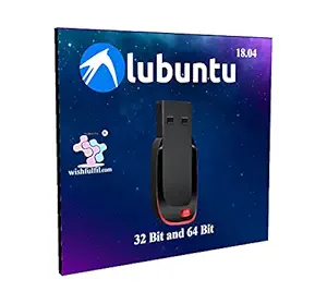 Lubuntu 18.04.5 LXDE 32 Bit and 64 Bit Live Bootable 16GB USB Pen Drive