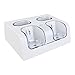 Produktbild Wii/Wii U Ladestation, C8 Wii Fernbedienung Ladegerät mit 4 Wii Batterien und LED Licht für Wii/Wii U Fernbedienung Weiß