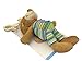 Musical Hanging Animal Toy with Pull Cord -- For Pram, Strollers, Cots, Cribs, Car Seats, Booster Seats -- Design: DOG