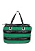 Just Women Pista Green Striped Shoulder Bag RS.1825.00
