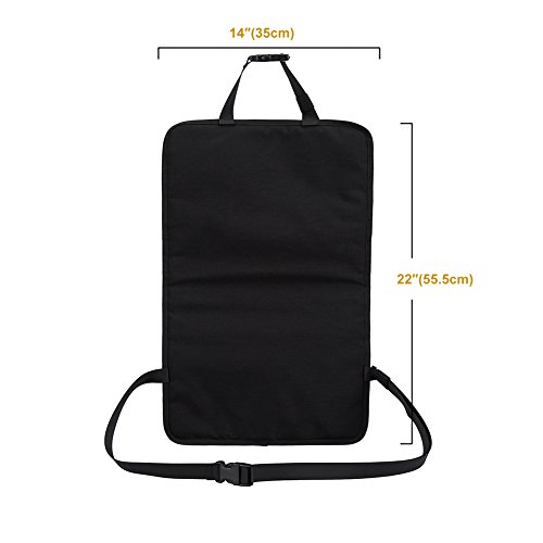 OneTigris Molle Rückenlehnenschutz taktischer Auto Rücksitz-Organizer (Schwarz) - 6