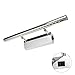 Produktbild Liqoo® Mit Schalter 5W LED Spiegelleuchte Spiegellampe 180°einstellbar Badlampe Badleuchte Bildleuchte Schrankleuchte Wandlampe Wandleuchte aus Edelstahl Kaltweiß 6000K 370Lumen 21 x 5050SMDs