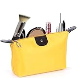 PACKNBUY Cosmetic Makeup Pouch Small Storage Travel (Yellow) PACKNBUY Cosmetic Makeup Pouch Small Storage Travel (Yellow)