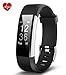 Price comparison product image Fitness Tracker Fit Watch with Heart Rate Monitor, Joyzy J2 Waterproof Pedometer Touch Screen Activity Tracker Step Counter, Sleep Monitor Smart Wristband Bracelet