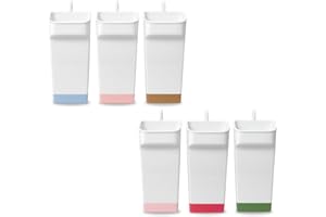 Paluplus Set 6 Evaporatori d'acqua per termosifoni in Plastica colore Bianco, misura 7,5x5x17 cm, Umidificatore con gancio integrato, Colori Assortiti -6715M