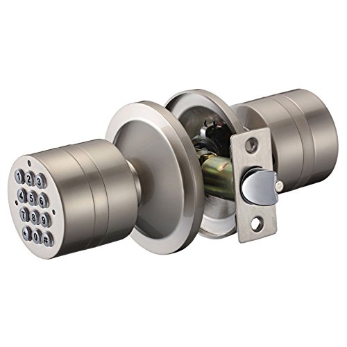 Preisvergleich Produktbild Signstek Digital Codeschloss Keyless Elektronisches Türschloss (Grau)