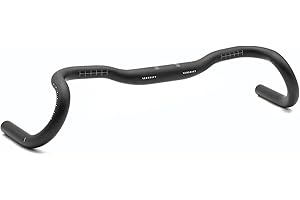 REDSHIFT Kitchen Sink Bike Drop Bar Handlebar for Road Bikes, Bicycle Gravel Handlebars, Aluminum, 31.8mm Clamp, 50cm Width, 20mm Rise, Cycling Gear Biking Accessories (Without Loop)